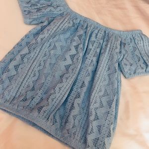 NWT express off the shoulder top